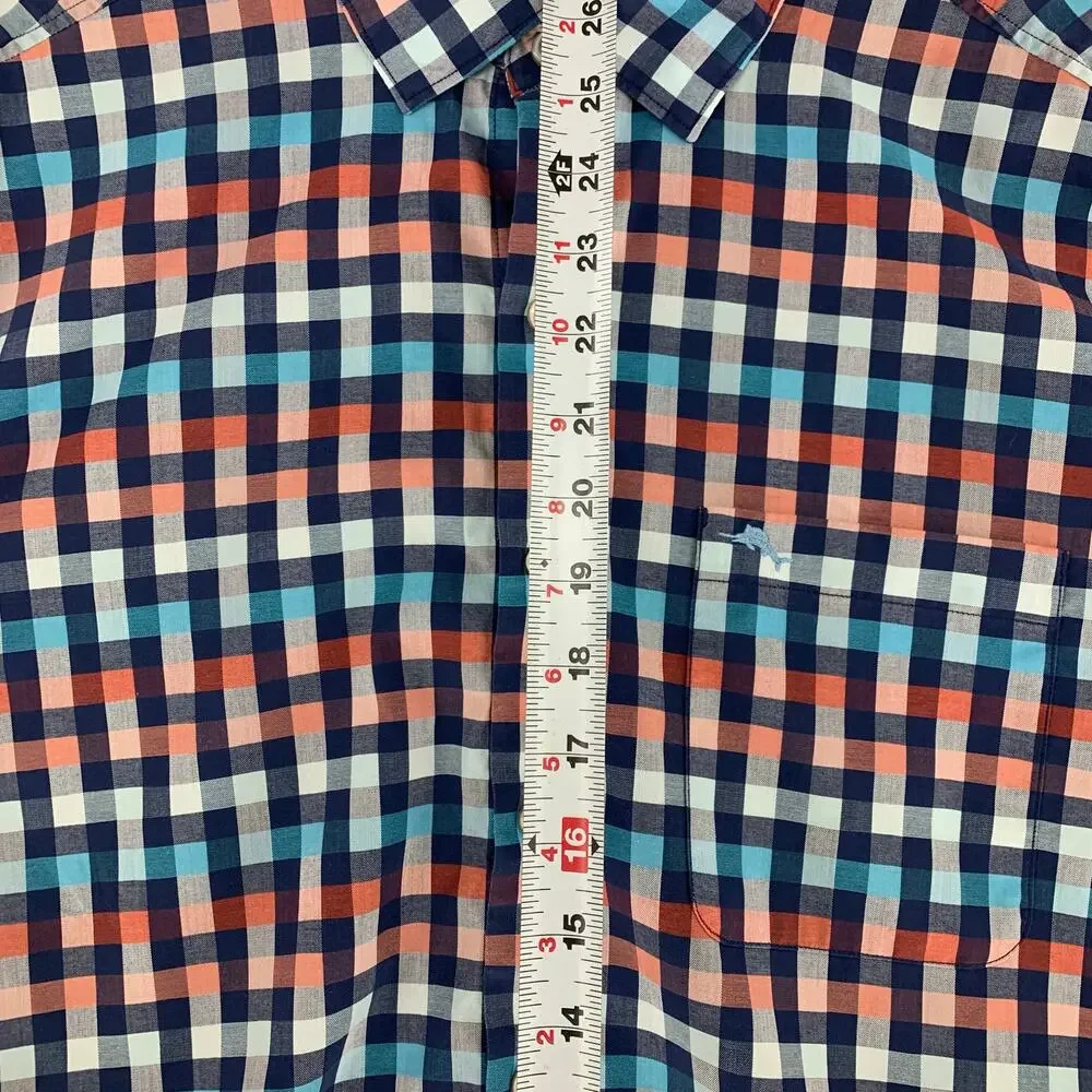 Tommy Bahama Men's Long Sleeve Patterned Button-Up Shirt Size M - Picture 4 of 14